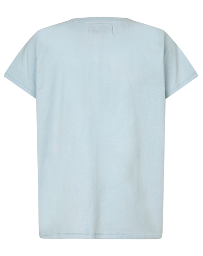 Lollys Laundry - RomaLL Påfugl T-shirt - Light Blue